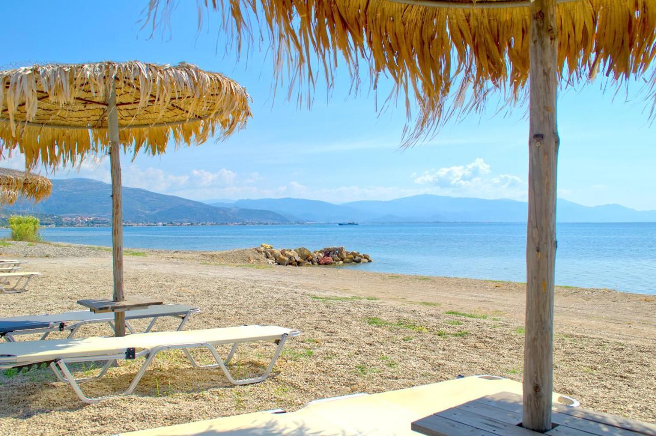 Epipleon Luxury Suites -105- Δωμάτιο 35Τμ Με Βεράντα 35Τμ Μπροστά Στη Θάλασσα Návpaktos Eksteriør bilde
